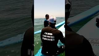 Thumbnail for I had to pay someone to read my shirt #shorts | Blind Surfer Pete Gustin