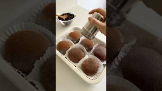 Thumbnail for I can't stop eating chocolate dessert！ #asmr #food #dessert #chocolate #asmrfood #satisfying | The Princess Daily Life