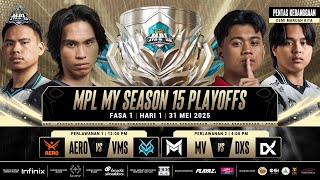 Thumbnail for [BM] MPL MY Season 15 Playoffs Fasa 1 Hari 1 | MPL Malaysia