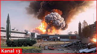 Thumbnail for Ukraine strikes Russian territory with new ballistic Sapsan missiles, which are faster than ATACMS | Kanal13