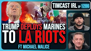 Thumbnail for Trump Deploys MARINES To LA Riots, Mexican President Says STAND With Illegals | Timcast IRL