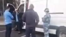 Thumbnail for   preparing to dose freedom protesters with massive amounts of radiation..  This is how EVIL GOVERNMENT IS AND THE BLUE THUGS