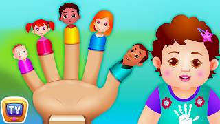 Thumbnail for The Finger Family Song | ChuChu TV Nursery Rhymes & Songs For Children | ChuChu TV Nursery Rhymes & Kids Songs