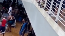 Thumbnail for Notice How The Cruise Guests Had Naturally Separated Themselves (Lower/Upper Deck)