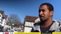 Thumbnail for Abdullah from Tanzania is not satisfied with a free hotel, he wants a house and more support.