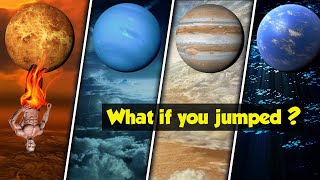 Thumbnail for What if you jumped into every planet? | Sciencephile the AI