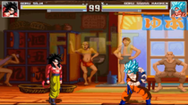 Thumbnail for Goku (Super Saiyan 4) vs Goku (SSGSS Kaioken) - MUGEN (Gameplay) S2 • E28