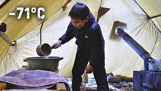 Thumbnail for How Do People Live in a Tent and Shower at −71°C (−95°F)? Yakutia, Siberia | Kiun B