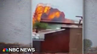 Thumbnail for 241 killed, one survivor in Air India plane crash | NBC News
