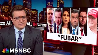 Thumbnail for ‘Where was the president?’ Hayes on Trump’s alarming absence amid war plans group chat | MSNBC