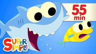 Thumbnail for Baby Shark - featuring @FinnyTheShark  | + More Kids Songs | Super Simple Songs