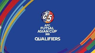 Thumbnail for RE-LIVE | AFC Futsal Asian Cup™ Indonesia 2026 Qualifiers Draw | AFC Asian Cup