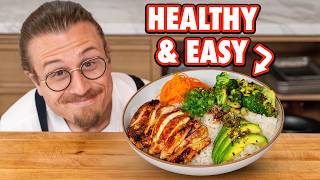 Thumbnail for The Easiest Healthy Chicken Bowl At Home | Joshua Weissman Recipes 