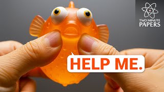 Thumbnail for This Isn’t AI - It’s Even Wilder: Squishy Physics That Learn to Move! | Two Minute Papers