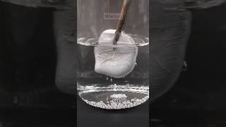 Thumbnail for Pouring mercury into liquid nitrogen | NileRed Shorts