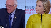 Thumbnail for Democratic Debate in 90 Seconds: Bernie Sanders & Hillary Clinton
