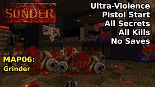 Thumbnail for Sunder (2009) - MAP06: Grinder (Ultra-Violence 100%) | decino