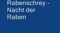 Thumbnail for Rabenschrey - Nacht Der Raben