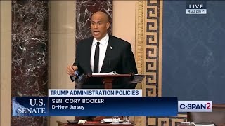 Thumbnail for 🚨HAPPENING NOW: CORY BOOKER SPEAKING AS LONG AS POSSIBLE TO PROTEST TRUMP | Keith Edwards