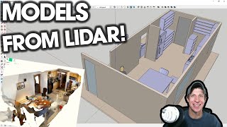 Thumbnail for Creating ROOM MODELS from Phone Lidar Scans! (New App Update!) | TheSketchUpEssentials