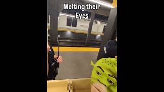Thumbnail for Melting their Eyes (custom Shrek mask) | FunnyMemeSpot Backup