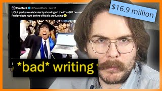 Thumbnail for A.I. slop and the epidemic of Bad writing | Man Carrying Thing