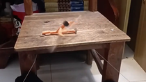 Thumbnail for Handmade Bamboo man Kung Fu style
