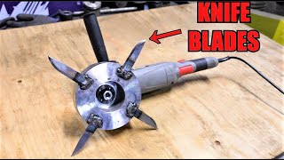 Thumbnail for Grinder Discs That Shouldn't Exist | Knife Blades S1E1
