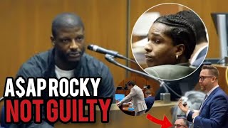 Thumbnail for A$AP ROCKY NOT GULTY OF ALL CHARGES! A$AP RELLI HEADED TO JAIL | JUROR SPEAKS OUT ON VERDICT | Ceddy Nash