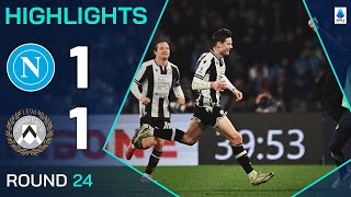 Thumbnail for NAPOLI-UDINESE 1-1 | HIGHLIGHTS | Ekkelenkamp Cracker Sees Points Shared | Serie A 2024/25 | Serie A