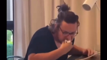 Thumbnail for  libtard schmuck stealing lunch no more