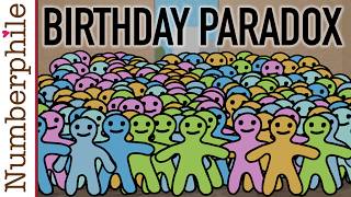 Thumbnail for Closer Look at the Birthday Paradox - Numberphile