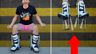 Thumbnail for Making shoes to jump 200% higher | Allen Pan