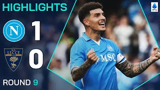 Thumbnail for NAPOLI-LECCE 1-0 | HIGHLIGHTS | Captain Di Lorenzo comes to Napoli’s rescue | Serie A 2024/25 | Serie A