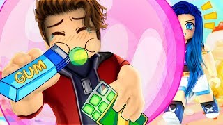 Thumbnail for The most EXPENSIVE BUBBLE GUM in Roblox! | ItsFunneh