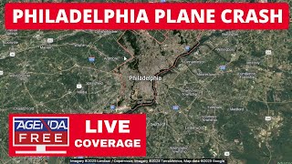 Thumbnail for Small Plane Crashes Near Mall in Philadelphia - LIVE Breaking News Coverage | Agenda-Free TV