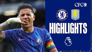 Thumbnail for Chelsea 3-0 Aston Villa | HIGHLIGHTS | Premier League 24/25 | Chelsea Football Club