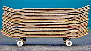Thumbnail for THE TALLEST SKATEBOARD! 20 STACKED DECKS! | Braille Skateboarding