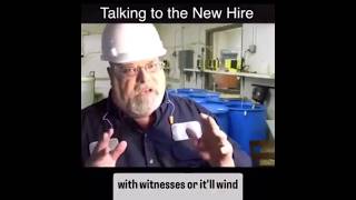Thumbnail for Talking to the New Hire | FunnyMemeSpot Backup