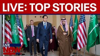 Thumbnail for News Today: Top Russian & US officials meet in Saudi Arabia, Delta plane crash update, Trump news | LiveNOW from FOX