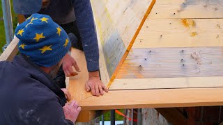 Thumbnail for The cedar for the roof arrives. | Escape to rural France