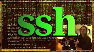 Thumbnail for the basics of secure shell (ssh) | Bread on Penguins