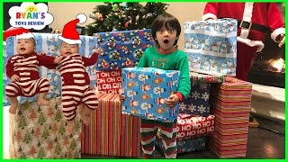 Thumbnail for Christmas Morning 2016 Opening Presents with Ryan ToysReview | Ryan's World