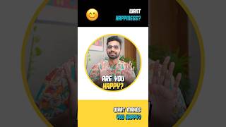 Thumbnail for What makes you happy? 😊😇 #shorts #happiness | The Kurta Guy