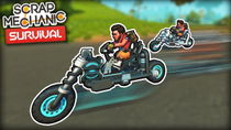 Thumbnail for I Built Motorcycles and Started a Biker Club! (Scrap Mechanic Survival Ep.14) | kAN Gaming