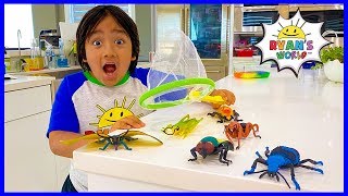 Thumbnail for Ryan's Bug Catching at home Pretend Play and Learn Insect Facts for kids! | Ryan's World