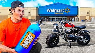 Thumbnail for We Put Nitrous on a Walmart Motorcycle | Donut