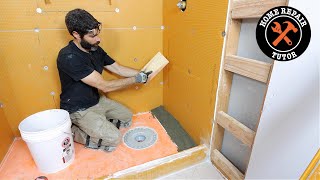 Thumbnail for How to Extend Schluter Shower Trays - #shorts | Home Repair Tutor