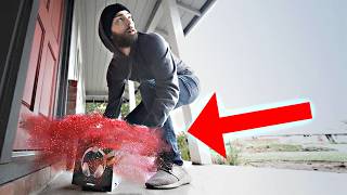 Thumbnail for Glitter Bomb 2.0 vs Porch Pirates | Mark Rober