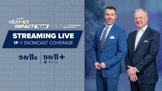 Thumbnail for Arkansas snowfall forecast livestream | What to know with Tom Brannon & Nathan Scott | THV11